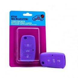 SilikonovĂ˝ obal na klĂ­Äe VW Fox 5Z1/5Z3/5Z4 (2003-2021) (P)